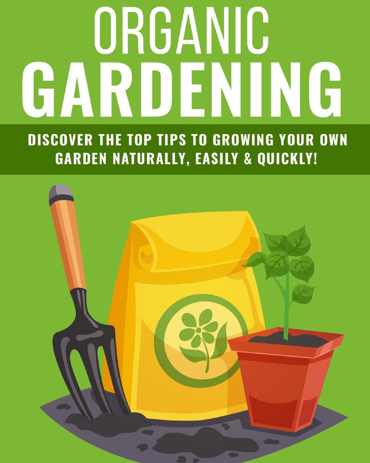 Cover of Organic Gardening Tips